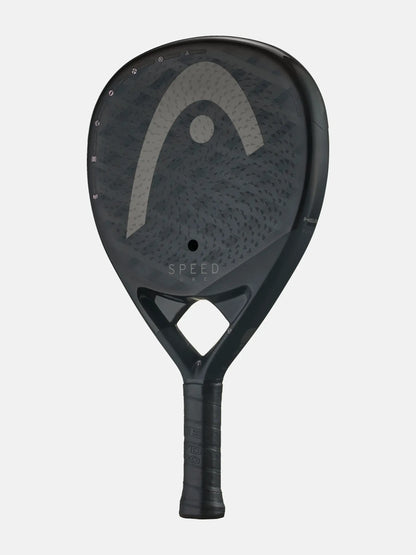 HEAD Speed One Padel Racquet with a sleek teardrop design and textured hitting surface.