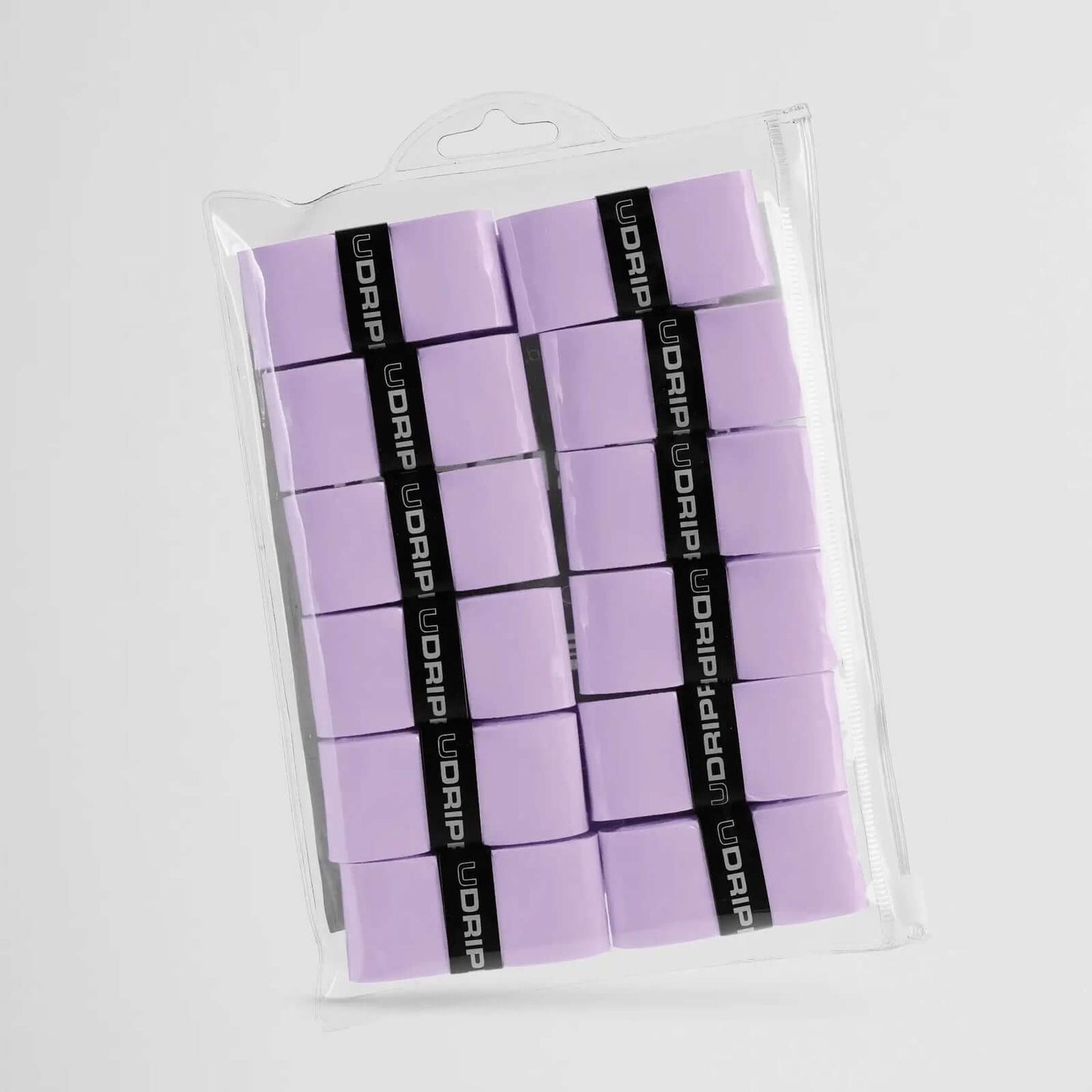 Udrippin Lavender Purple - Comfort Tour grip pack showcasing high-quality sweat absorbent tack for comfort.