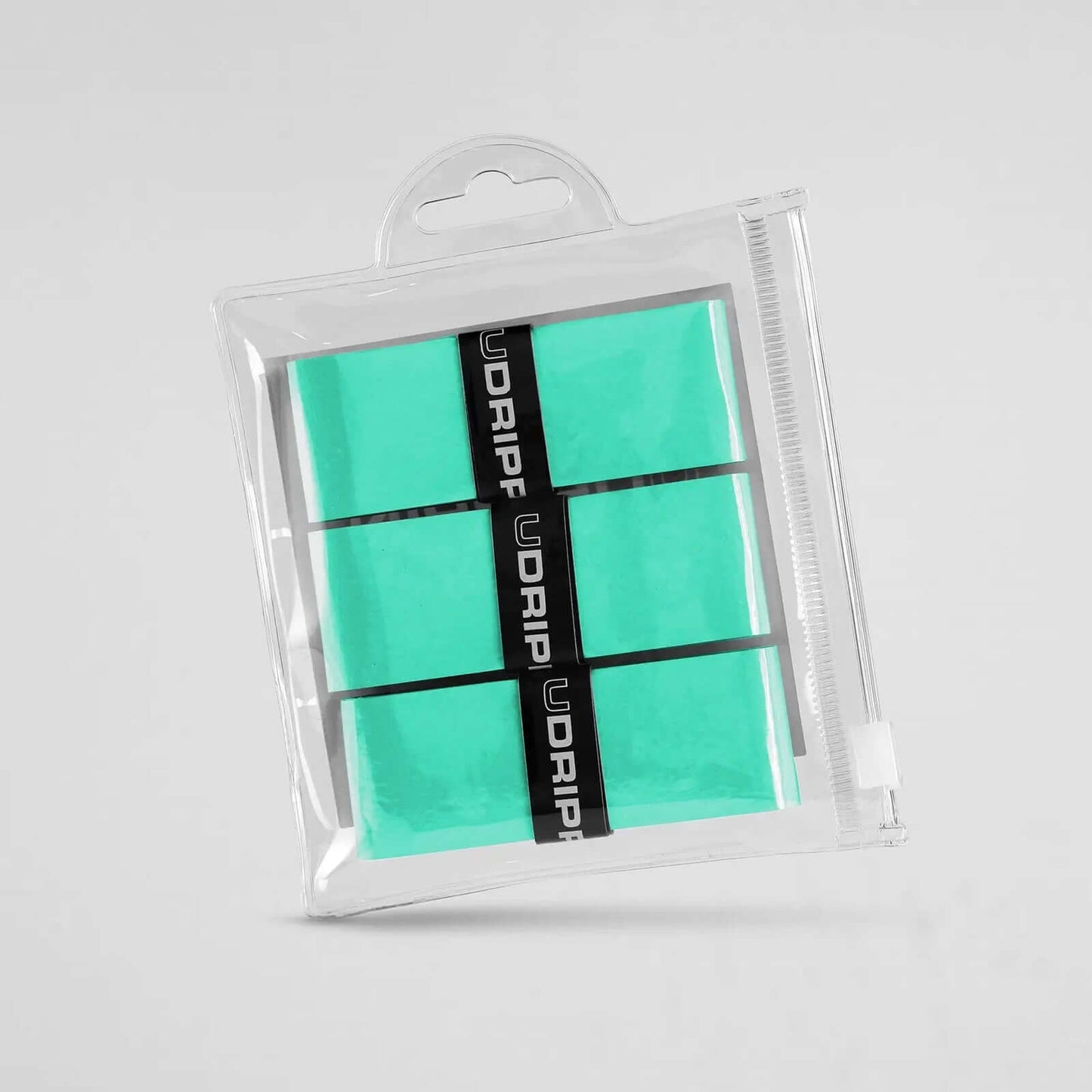 Udrippin Turquoise - Pro Tour grip pack with four turquoise pieces for enhanced paddle performance.