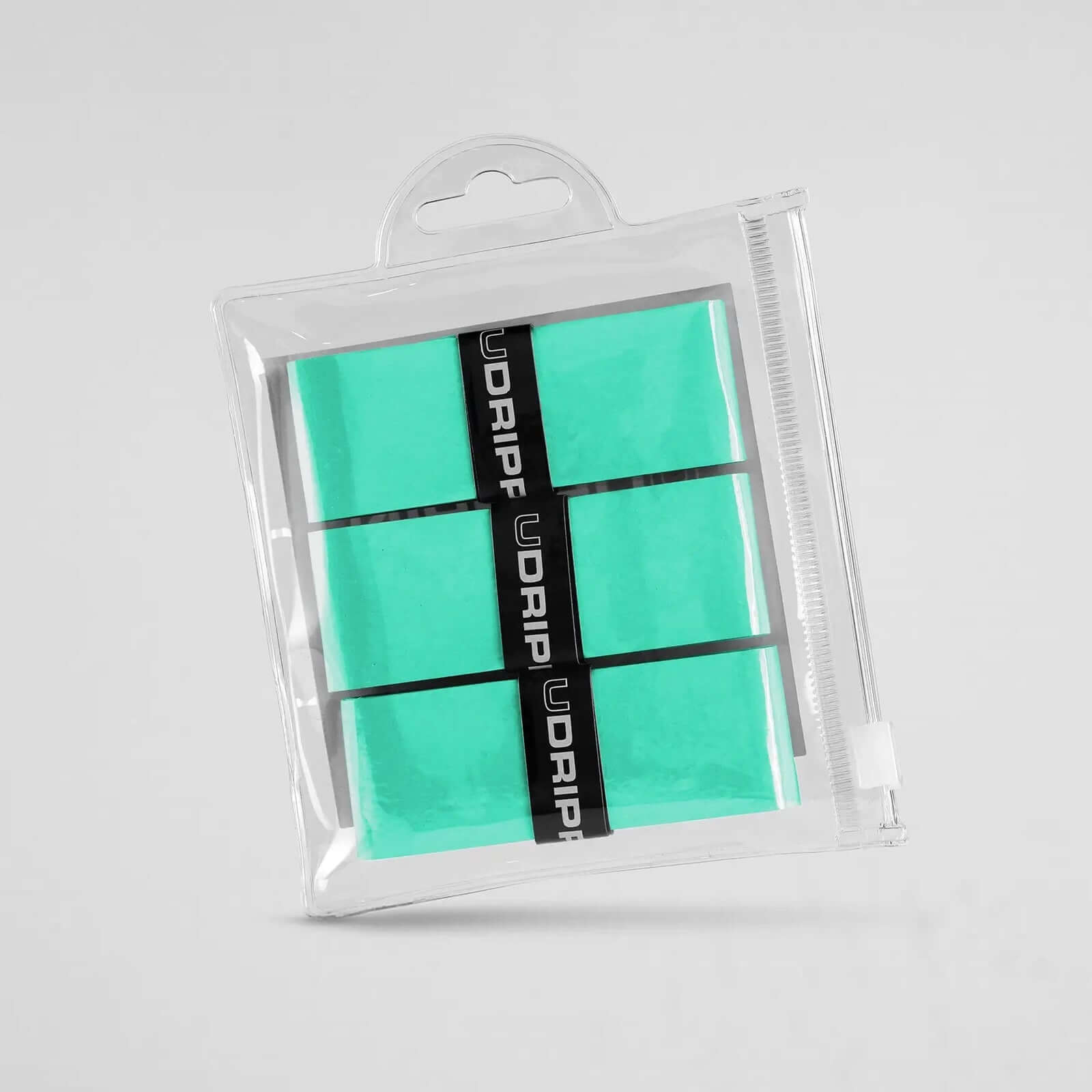 Udrippin Turquoise - Pro Tour grip pack with four turquoise pieces for enhanced paddle performance.