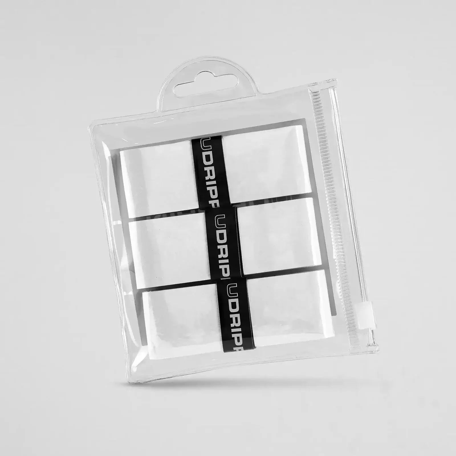 Udrippin White - Pro Tour packaged grips for enhanced tackiness and weather durability.