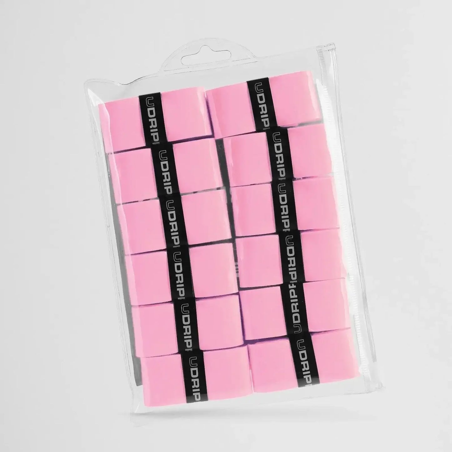 Udrippin Light Pink - Comfort Tour grips pack showcasing high-quality sweat absorbent material.