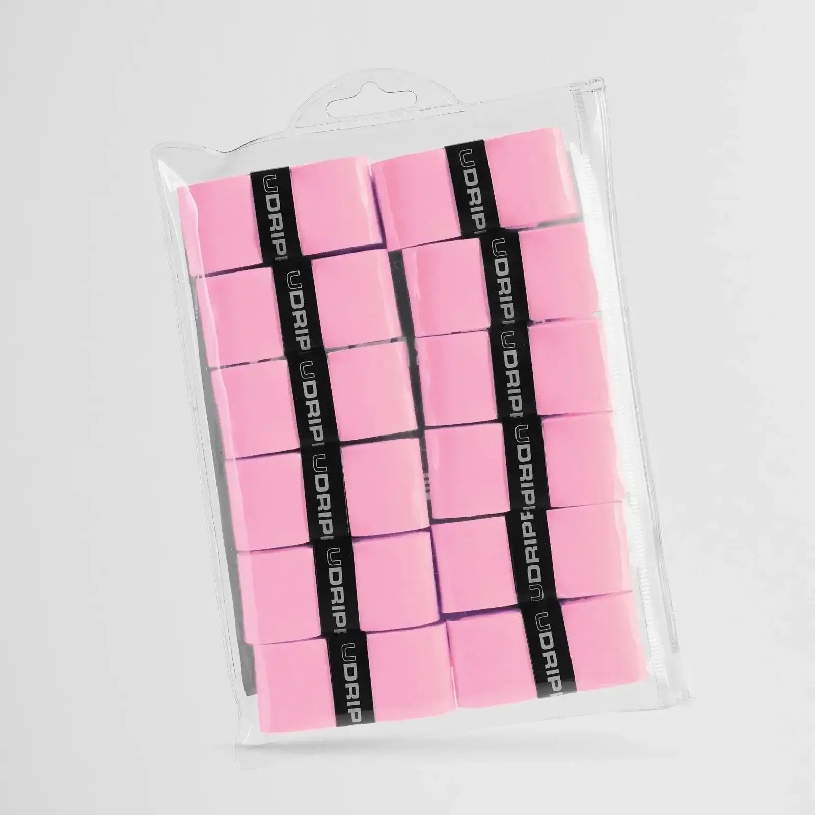 Udrippin Light Pink - Comfort Tour grips pack showcasing high-quality sweat absorbent material.