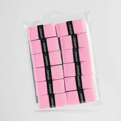 Udrippin Light Pink - Comfort Tour grips pack showcasing high-quality sweat absorbent material.
