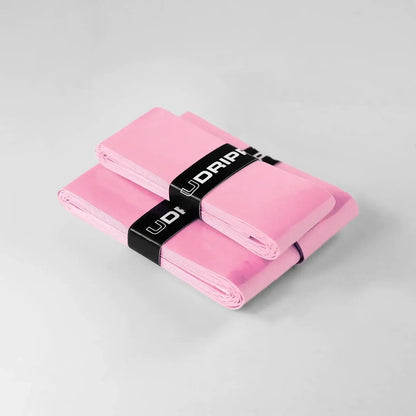Udrippin Light Pink - Comfort Tour grips bundled, showcasing high-quality tackiness and comfort for paddles.