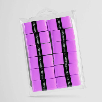 Udrippin Poison Purple - Comfort Tour grips in a pack, designed for durability and comfort with high quality sweat absorbent material.