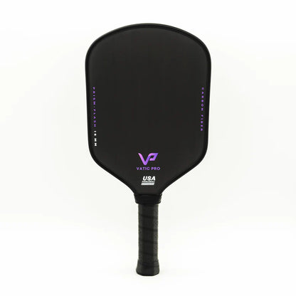 VATIC PRO PRISM FLASH 16mm carbon fiber pickleball paddle with standard handle and sleek design.