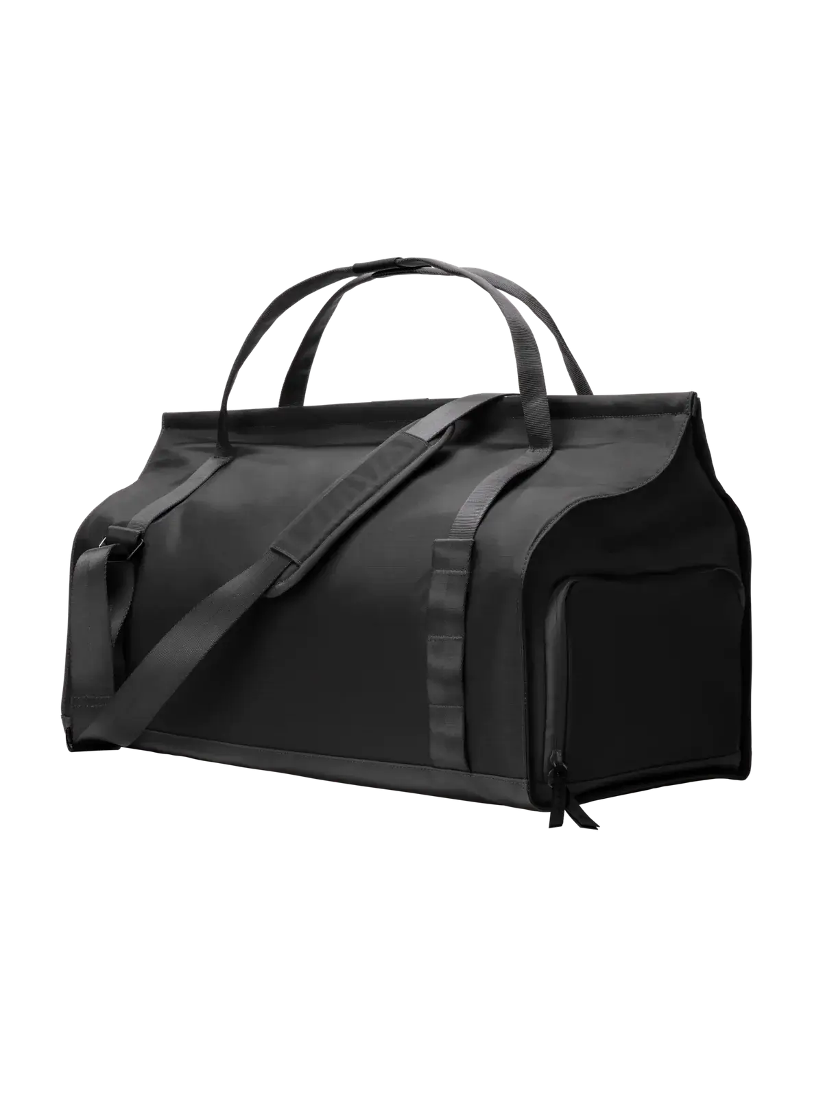 Selkirk Pro Line 2.0 Pickleball Duffle (45L) in sleek black design with spacious interior for organized gear.